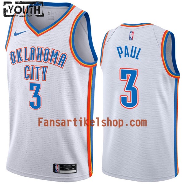 NBA Oklahoma City Thunder Trikot Chris Paul 3 Nike 2019-2020 Association Edition Swingman - Kinder NBA Oklahoma City Thunder Trikot Chris Paul 3 Nike 2019-2020 Association Edition Swingman - Kinder